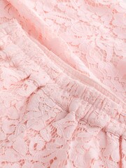 Baker by Ted Baker 2 Piece Lace Halter Top & Shorts Set - Image 13 of 14