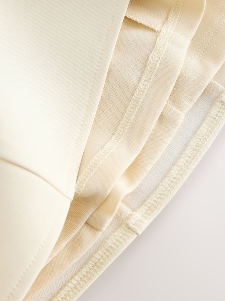 Baker by Ted Baker Structured Double Strap Skater Yellow Dress - Image 10 of 10 Baker by Ted Baker Structured Double Strap Skater Yellow Dress - Image 10 of 10