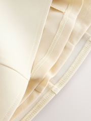 Baker by Ted Baker Structured Double Strap Skater Yellow Dress - Image 11 of 12