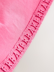 Baker by Ted Baker Pink Waisted Double Layer Skirted Dress - Image 10 of 10