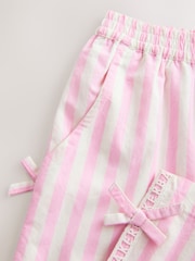 Baker by Ted Baker 2 Piece Pink Ribbed T-Shirt & Pinstripe Trousers Set - Image 13 of 13