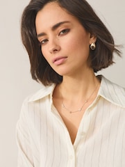 Gold Tone Mama Dainty Necklace - Image 1 of 5