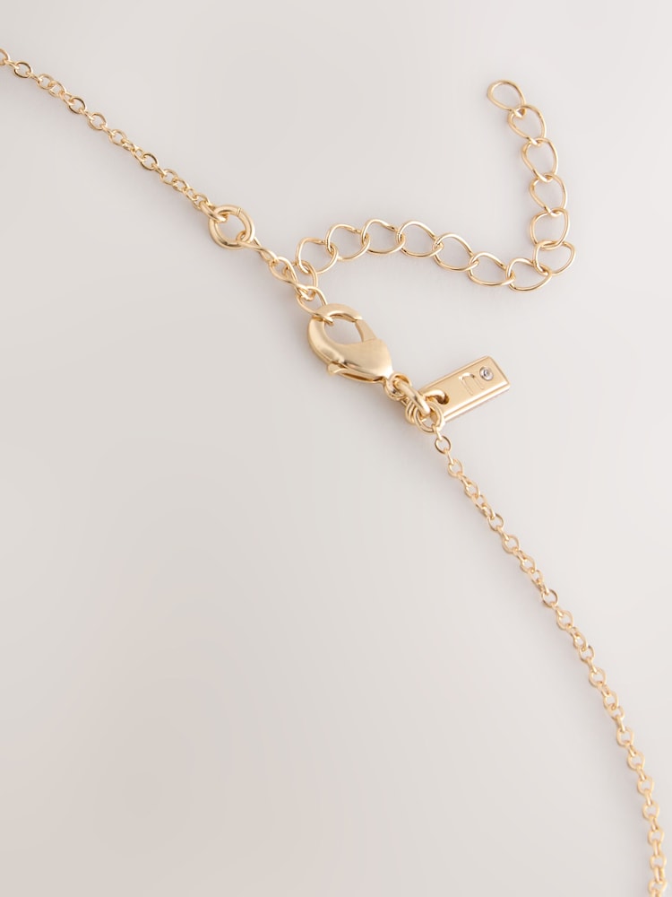 Gold Tone Mama Dainty Necklace - Image 5 of 5