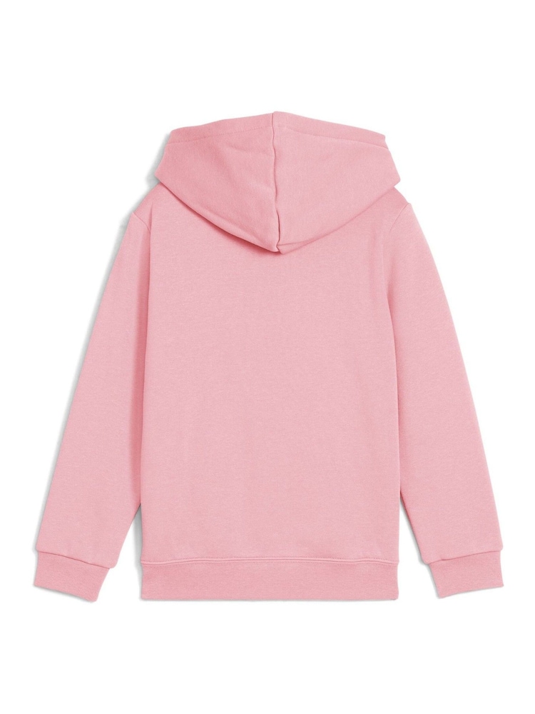Puma Pink Kids ESS No. 1 Logo Fleece Hoodie - Image 2 of 2