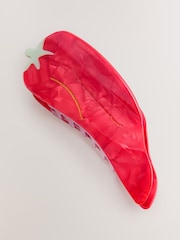 紅色 - Chilli Hair Claw Clip - 圖片 1/3