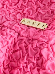 Baker by Ted Baker 2 Piece Textured Bardot Top & Skirt Set - Image 3 of 5