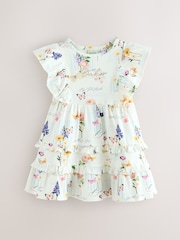 Baker by Ted Baker Printed Ruffle Jersey Dresses 2 Pack - Imaginea 2 din 11