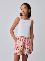 Baker by Ted Baker Multi Ruched Cropped Top & Fruit Short 2 Piece Set - Image 1 of 11