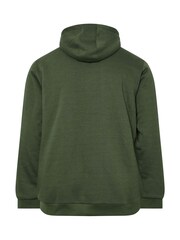 BadRhino Big & Tall Green Borg Lined Zip Thru Jumper - Image 7 of 7