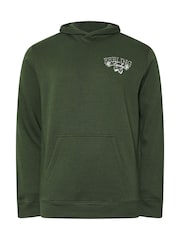BadRhino Big & Tall Green Hoodie - Image 6 of 7