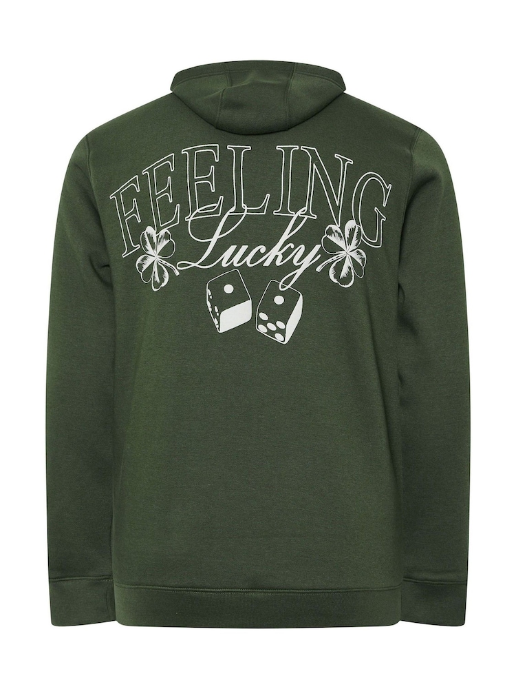 BadRhino Big & Tall Green Hoodie - Image 7 of 7 BadRhino Big & Tall Green Hoodie - Image 7 of 7