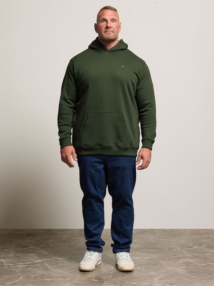 BadRhino Big & Tall Light Green Hoodie - Image 2 of 6