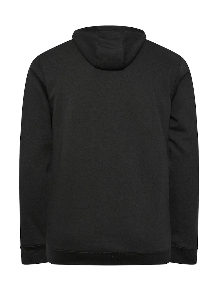 BadRhino Big & Tall Dark Black Hoodie - Image 7 of 7 BadRhino Big & Tall Dark Black Hoodie - Image 7 of 7