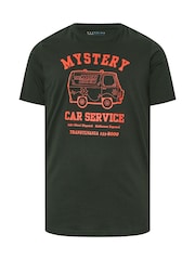 BadRhino Big & Tall Grey Scooby Doo T-Shirt - Image 4 of 6