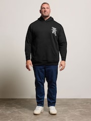 BadRhino Big & Tall Black Hoodie - Image 2 of 7