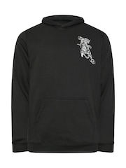 BadRhino Big & Tall Black Hoodie - Image 6 of 7