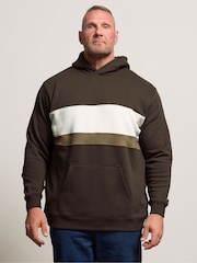 BadRhino Big & Tall Brown Hoodie - Image 1 of 7