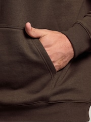 BadRhino Big & Tall Brown Hoodie - Image 4 of 7