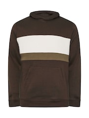 BadRhino Big & Tall Brown Hoodie - Image 6 of 7