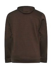 BadRhino Big & Tall Brown Hoodie - Image 7 of 7