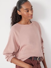 Hush Pink Matilda Raglan T-Shirt - Image 3 of 5