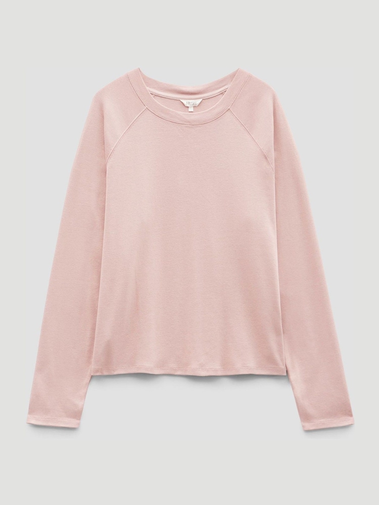 Hush Pink Matilda Raglan T-Shirt - Image 5 of 5