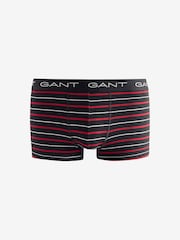 GANT Black Stripe Stretch Cotton Boxers 3 Pack - Image 4 of 8