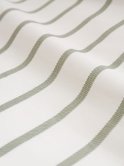 Bianca Green Hampton Stripe Cotton Reversible Duvet Cover Set - Image 6 of 6