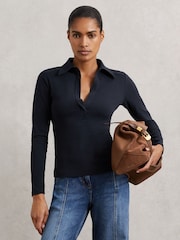 Reiss Navy Novi Shirt - Image 1 of 6
