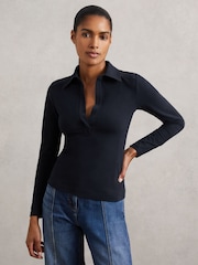 Reiss Navy Novi Shirt - Image 4 of 6