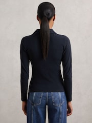 Reiss Navy Novi Shirt - Image 5 of 6