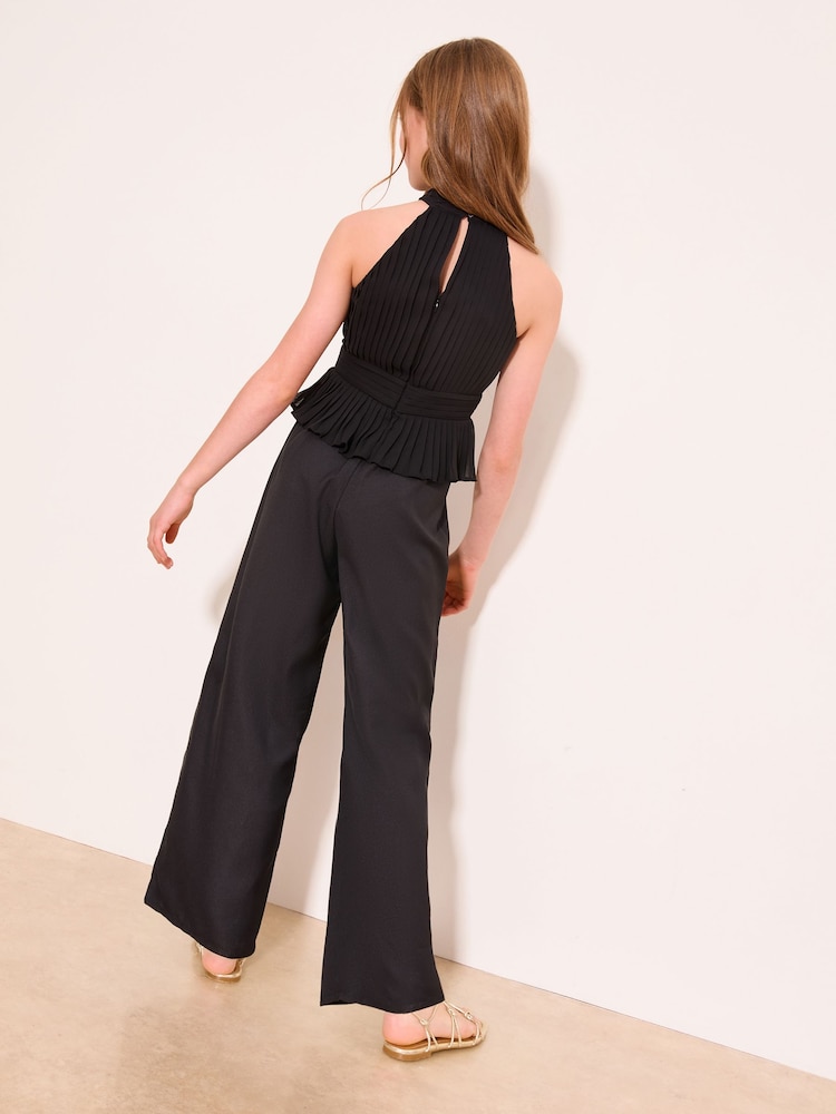 Lipsy Halter Peplum Jumpsuit (5-16yrs) - Bilde 4 av 4