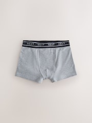 Blue with Double Stripe Waistband Trunks 10 Pack (1.5-16yrs) - Image 4 of 11