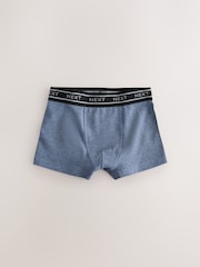 Blue with Double Stripe Waistband Trunks 10 Pack (1.5-16yrs) - Image 6 of 11