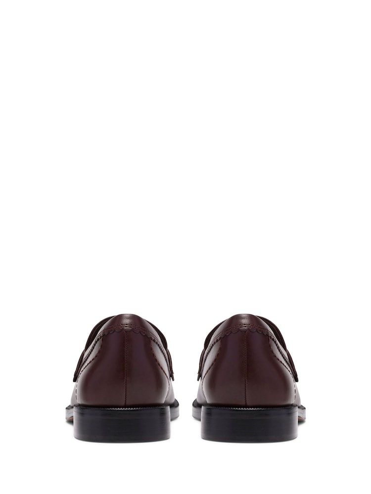 Clarks Brown Straven Edge Shoes - Image 3 of 3 Clarks Brown Straven Edge Shoes - Image 3 of 3