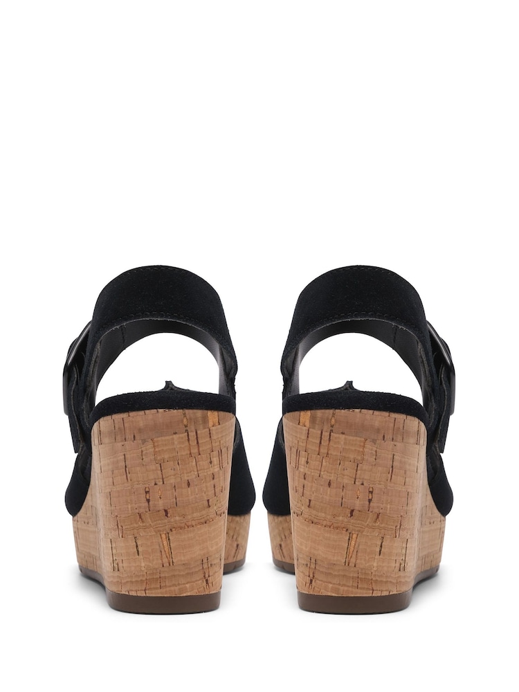 Clarks Black Sabina Dream Sandals - Image 4 of 4