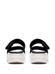 Clarks Black Solevana Star2 Sandals - Image 2 of 2