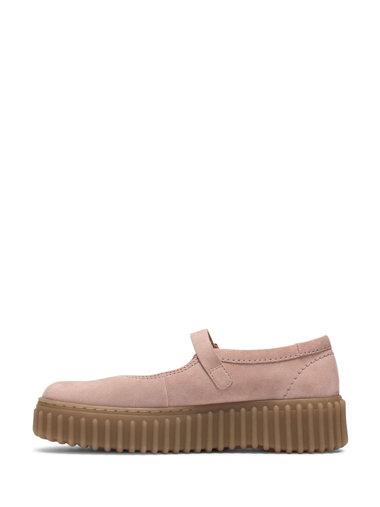 Clarks Pink Torhill Jane Shoes - Image 2 of 4