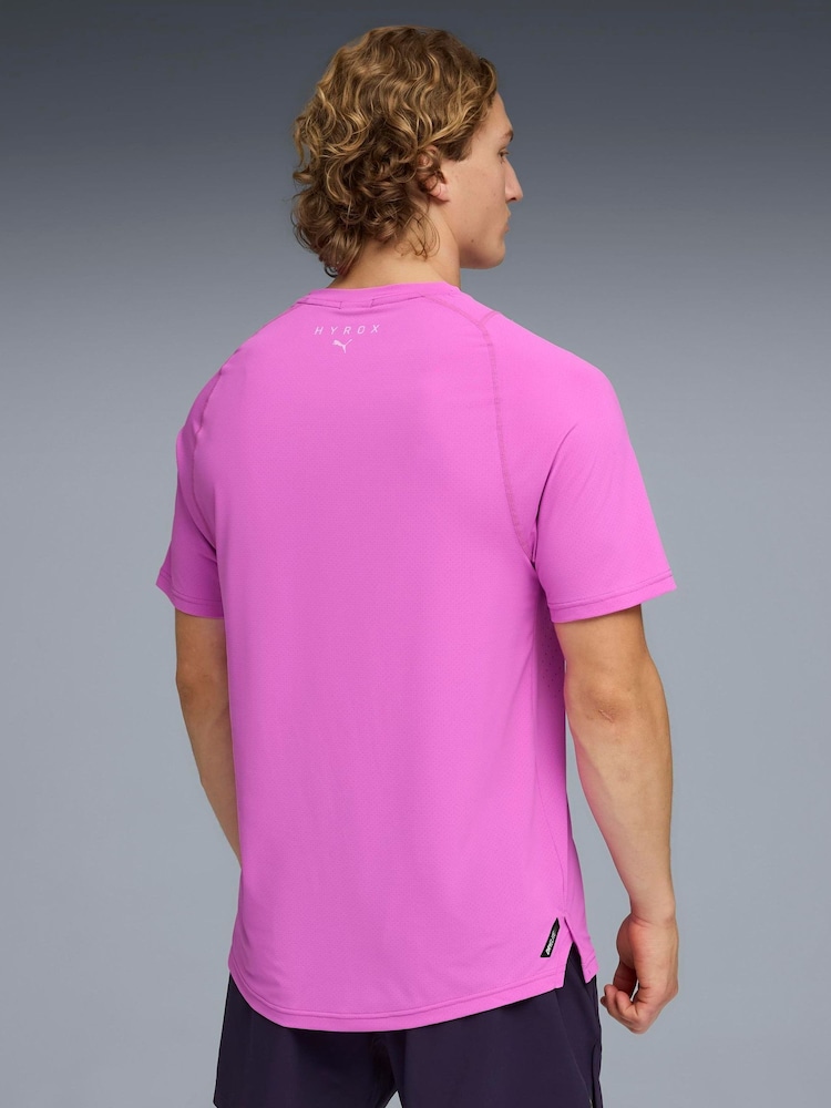 PUMA Pink HYROX DRYELITE Training Tee - Image 2 of 6