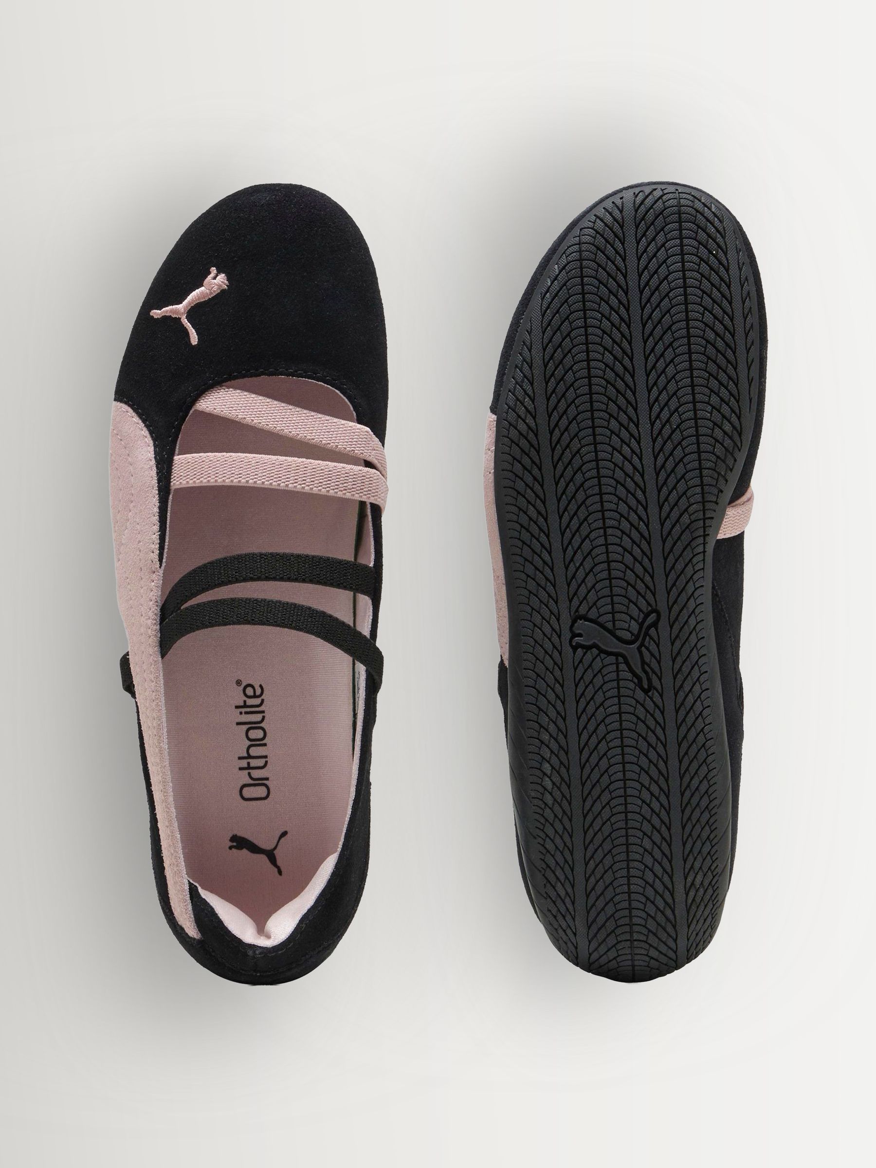 Buy Puma Black/Pink Speedcat Ballet Flats from Next Canada