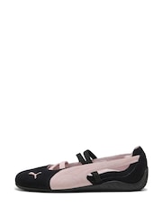 Puma Black/Pink Speedcat Ballet Flats - Image 4 of 8