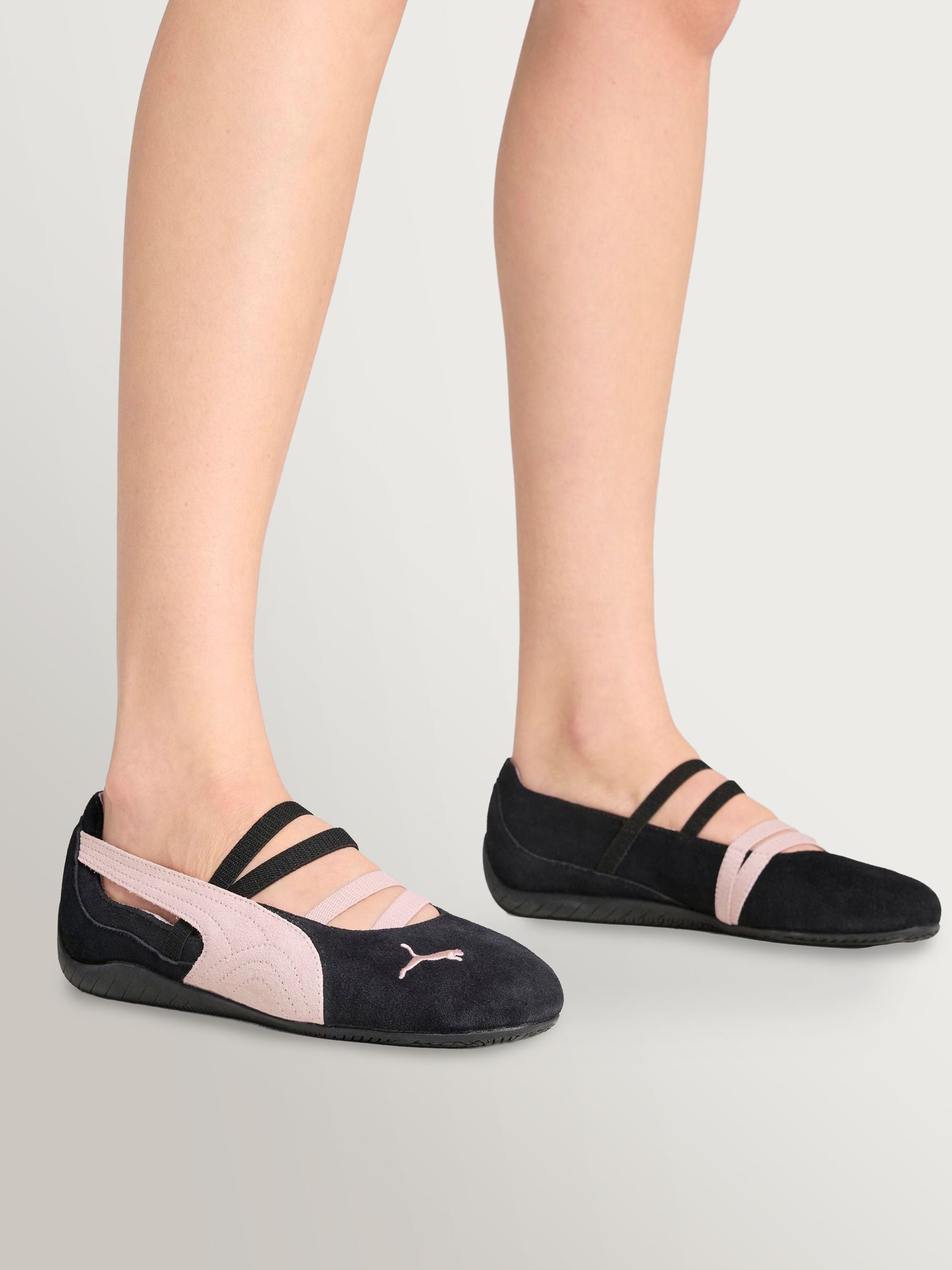 Buy Puma Black/Pink Speedcat Ballet Flats from Next USA