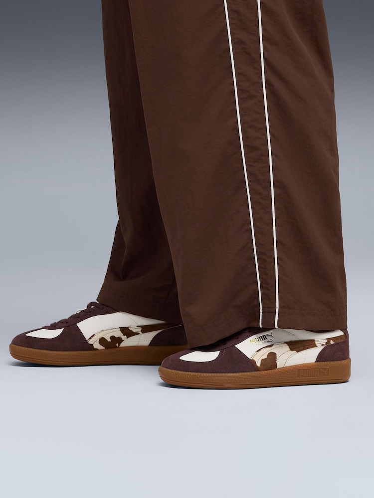 Puma White Palermo Cow Wns Trainers - Image 1 of 7 Puma White Palermo Cow Wns Trainers - Image 1 of 7