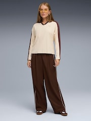 Puma White Palermo Cow Wns Trainers - Image 2 of 7