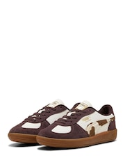 Puma White Palermo Cow Wns Trainers - Image 3 of 7