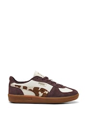Puma White Palermo Cow Wns Trainers - Image 4 of 7