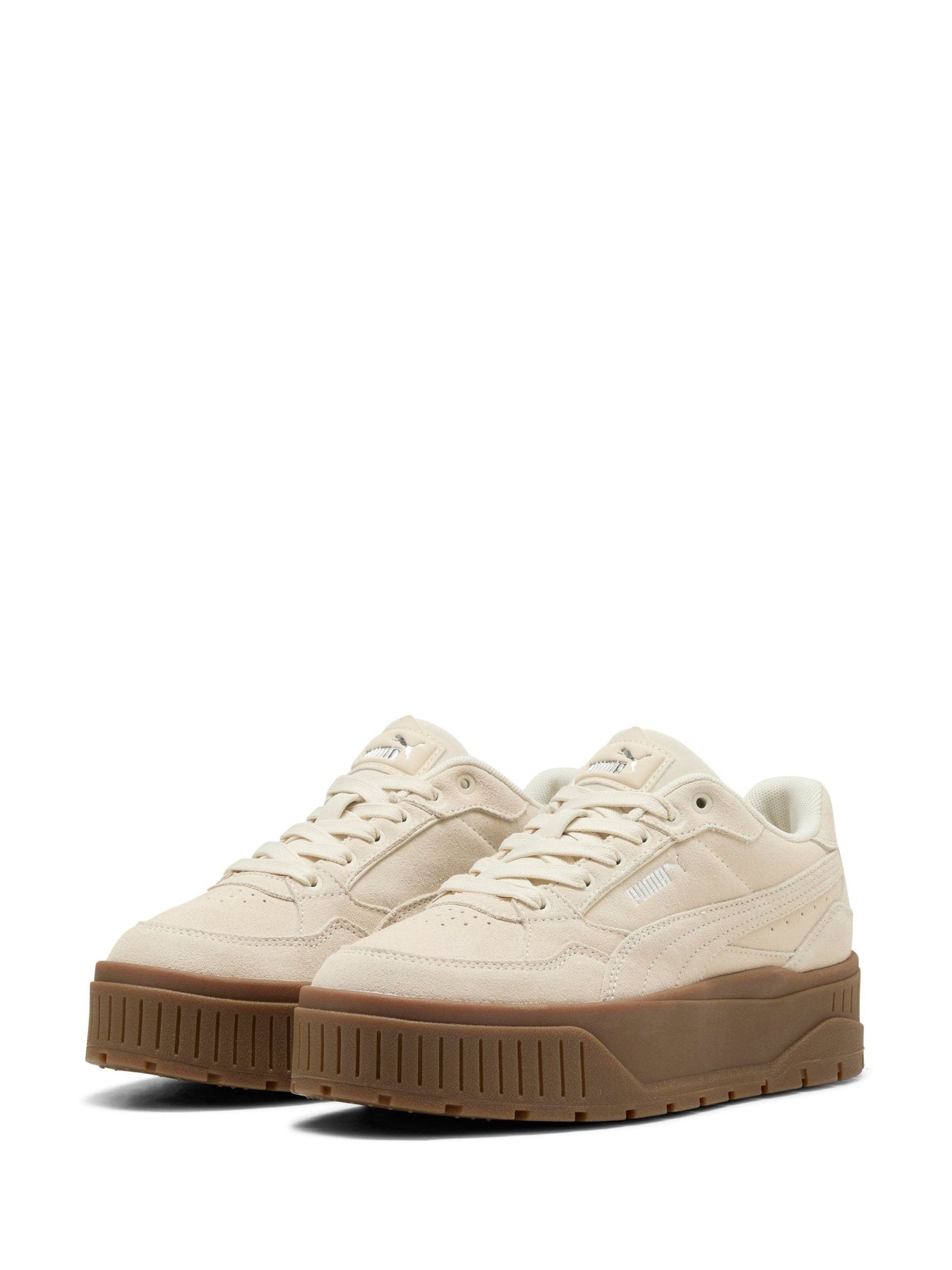 Buy Puma White Karmen II Idol Trainers from Next USA
