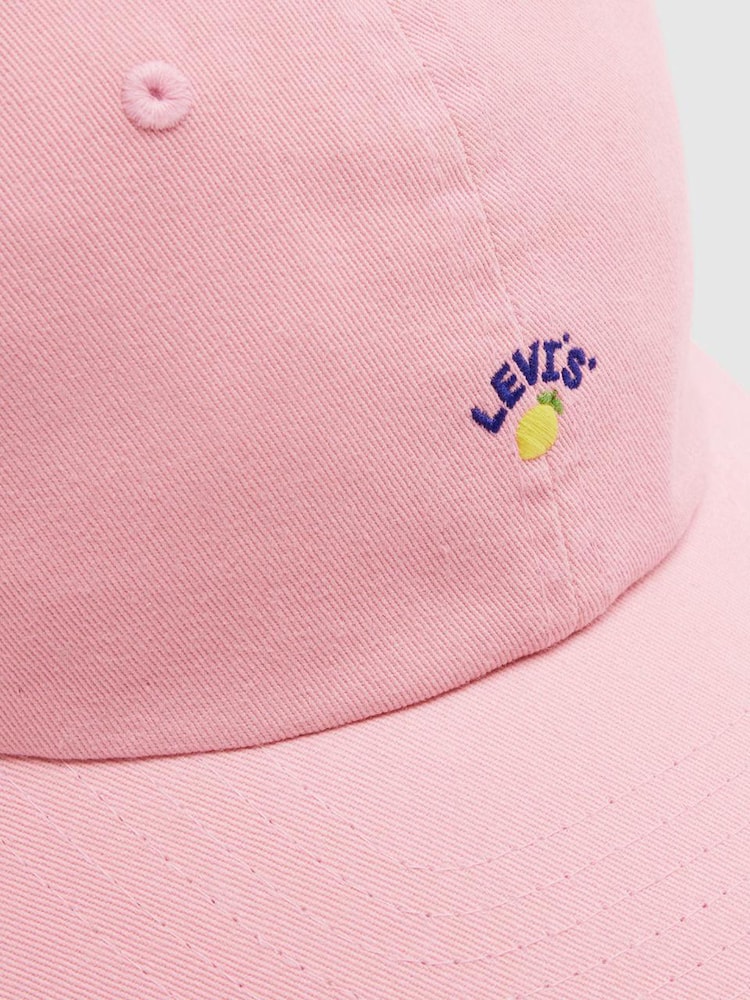 Corail blush - Casquette Levi's® Lazy Girl à logo - Image 4 de 4