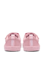 Clarks Foxing Gleam Kids Canvas Shoes - Imaginea 5 din 6