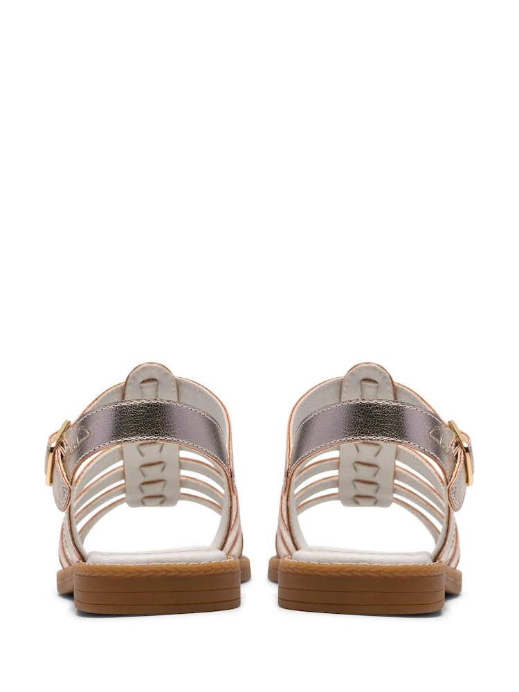 Aur - Clarks Luana Hope Sandals - Imaginea 3 din 3